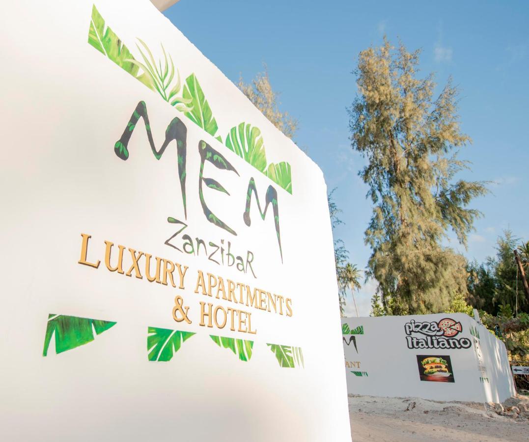 Mem Luxury Apartments And Hotel Paje Exterior foto